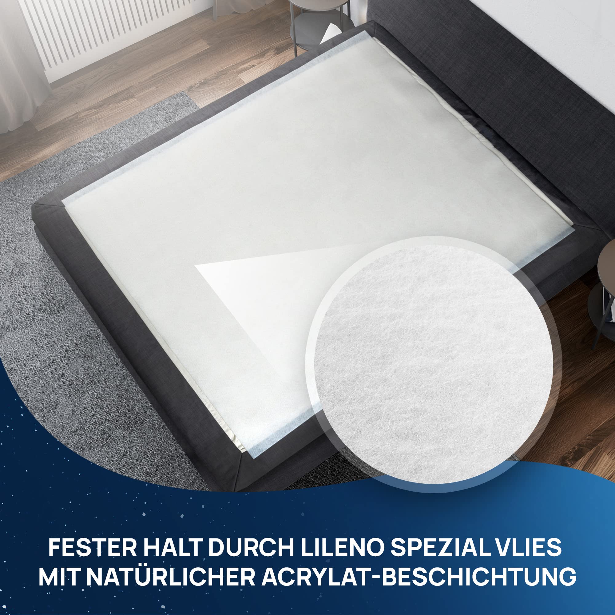 LILENO HOME Unkrautvlies Erdnägel [10 Stück - 14x4 cm] - perfekt für