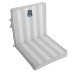Niedriglehnerauflage 1er Set DUBAI - Gartenstuhl Auflage, bequeme Sitzauflage für Gartenmöbel, Stuhlkissen