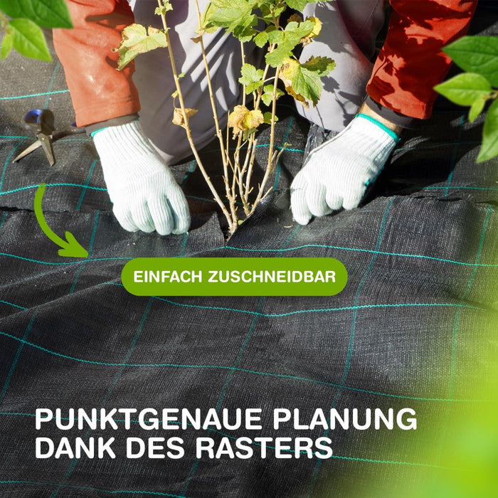 Gartenvlies Unkrautvlies - Gartenvlies gegen Unkraut, auch als Unkrautgewebe