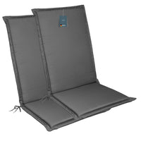 Hochlehnerauflage MIAMI - Gartenstuhl Auflage, bequeme Sitzauflage für Gartenmöbel, Stuhlkissen