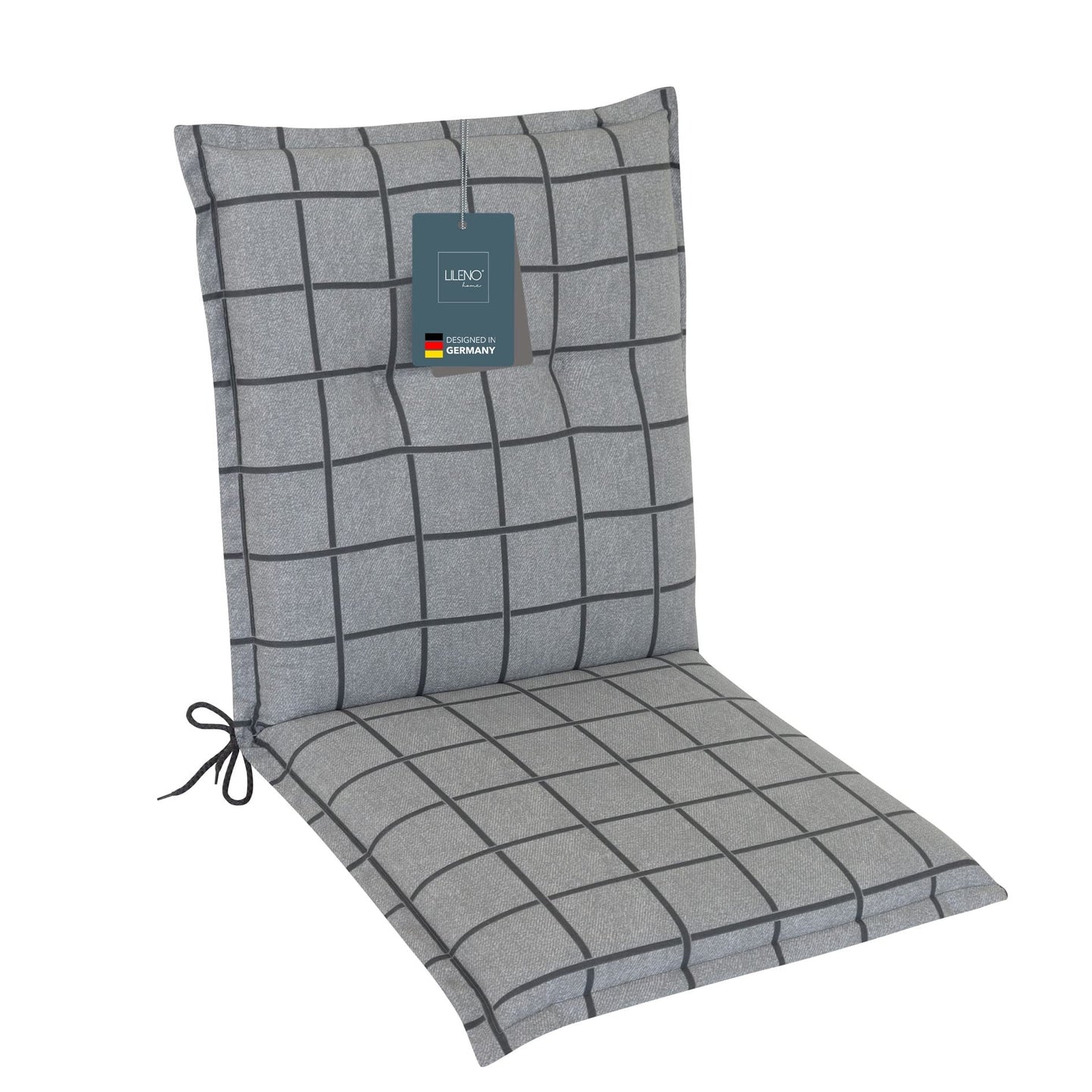 Polsterauflage Niedriglehner 1er Set, bequeme Sitzauflage für Gartenstühle, Stuhlkissen