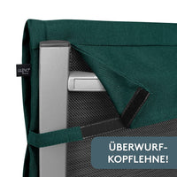 Liegenauflage perfekt für Strandliege, Sonnenliege Auflage, Gartenliege Auflage