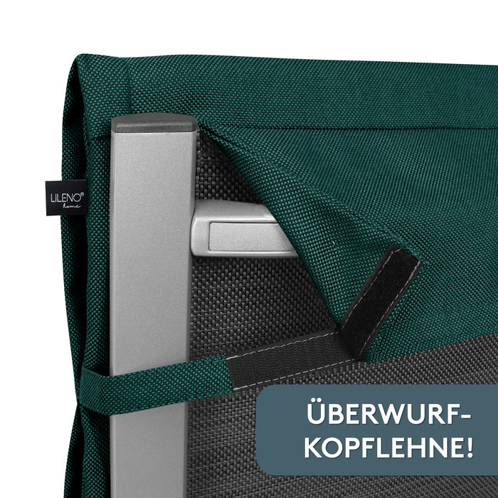 Liegenauflage perfekt für Strandliege, Sonnenliege Auflage, Gartenliege Auflage