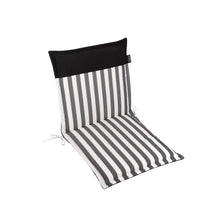 Niedriglehnerauflage 1er Set MALTA - Gartenstuhl Auflage, bequeme Sitzauflage für Gartenmöbel, Stuhlkissen