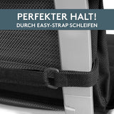 Hochlehnerauflage 2er Set ALUTEX bequeme Sitzauflage für Gartenmöbel, Stuhlkissen für Klappstühle