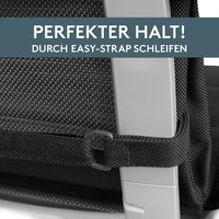 Hochlehnerauflage 2er Set ALUTEX bequeme Sitzauflage für Gartenmöbel, Stuhlkissen für Klappstühle
