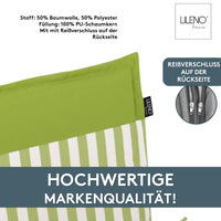 Hochlehnerauflage 1er Set MALTA - Gartenstuhl Auflage, bequeme Sitzauflage für Gartenmöbel, Stuhlkissen