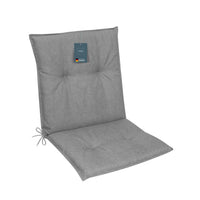 Niedriglehnerauflage 1er Set MARBELLA - Gartenstuhl Auflage, bequeme Sitzauflage für Gartenmöbel, Stuhlkissen