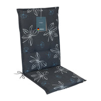 Hochlehnerauflage Gartenstuhl Auflage 1er Set FLORENCE, bequeme Sitzauflage für Gartenmöbel, Stuhlkissen