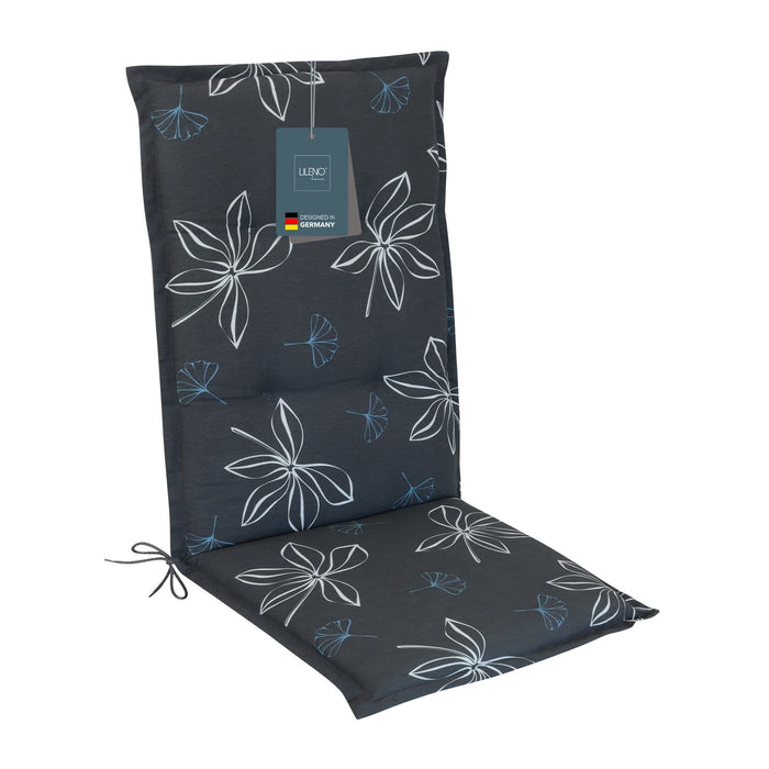 Hochlehnerauflage Gartenstuhl Auflage 1er Set FLORENCE, bequeme Sitzauflage für Gartenmöbel, Stuhlkissen
