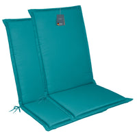 Hochlehnerauflage MIAMI - Gartenstuhl Auflage, bequeme Sitzauflage für Gartenmöbel, Stuhlkissen