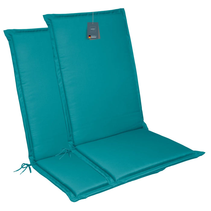 Hochlehnerauflage MIAMI - Gartenstuhl Auflage, bequeme Sitzauflage für Gartenmöbel, Stuhlkissen