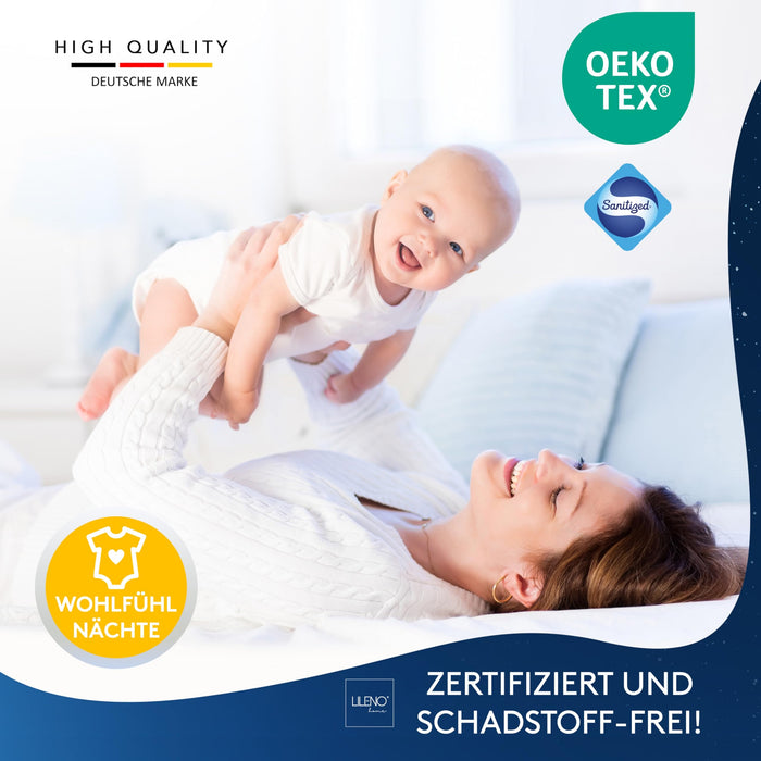 Premium Ganzjahresdecke mit CoolComfort Klimanetz - in verschiedenen Größen und optional mit Kissen