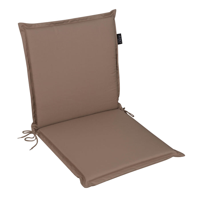 Niedriglehnerauflage MIAMI - Gartenstuhl Auflage, bequeme Sitzauflage für Gartenmöbel, Stuhlkissen