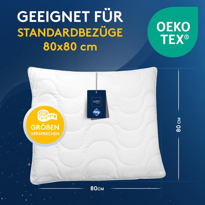 Premium Winterdecke mit Sanitized Hypoallergen - in verschiedenen Größen und optional mit Kissen