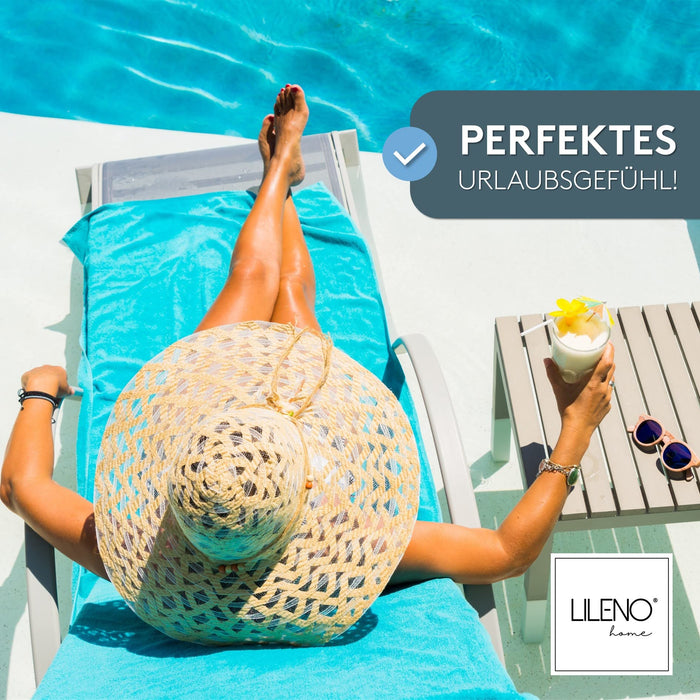 Liegenauflage perfekt für Strandliege, Sonnenliege Auflage, Gartenliege Auflage