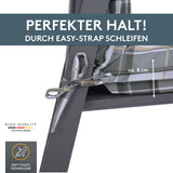 Niedriglehnerauflage 1er Set MARBELLA - Gartenstuhl Auflage, bequeme Sitzauflage für Gartenmöbel, Stuhlkissen