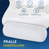 Microfaserkissen 1er Set - geeignet für Allergiker, in verschiedenen Größen - Made in Germany