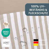 Liegenauflage MALTA perfekt für Strandliege, Sonnenliege Auflage, Gartenliege Auflage