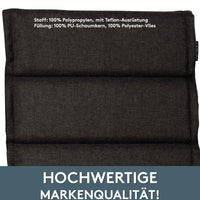 Liegenauflage perfekt für Strandliege, Sonnenliege Auflage, Gartenliege Auflage
