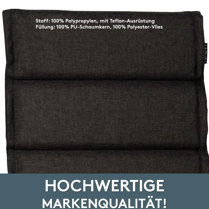 Liegenauflage perfekt für Strandliege, Sonnenliege Auflage, Gartenliege Auflage