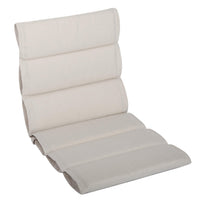 Polsterauflage Niedriglehner 1er Set, bequeme Sitzauflage für Gartenmöbel, Stuhlkissen
