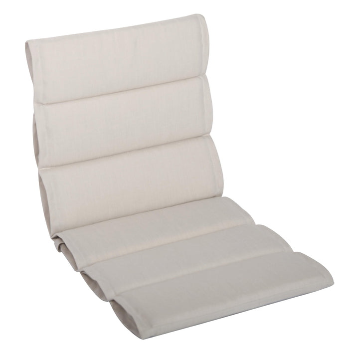 Polsterauflage Niedriglehner 1er Set, bequeme Sitzauflage für Gartenmöbel, Stuhlkissen