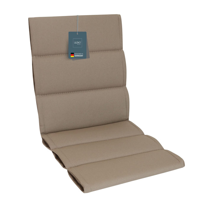 Polsterauflage Niedriglehner 1er Set, bequeme Sitzauflage für Gartenmöbel, Stuhlkissen