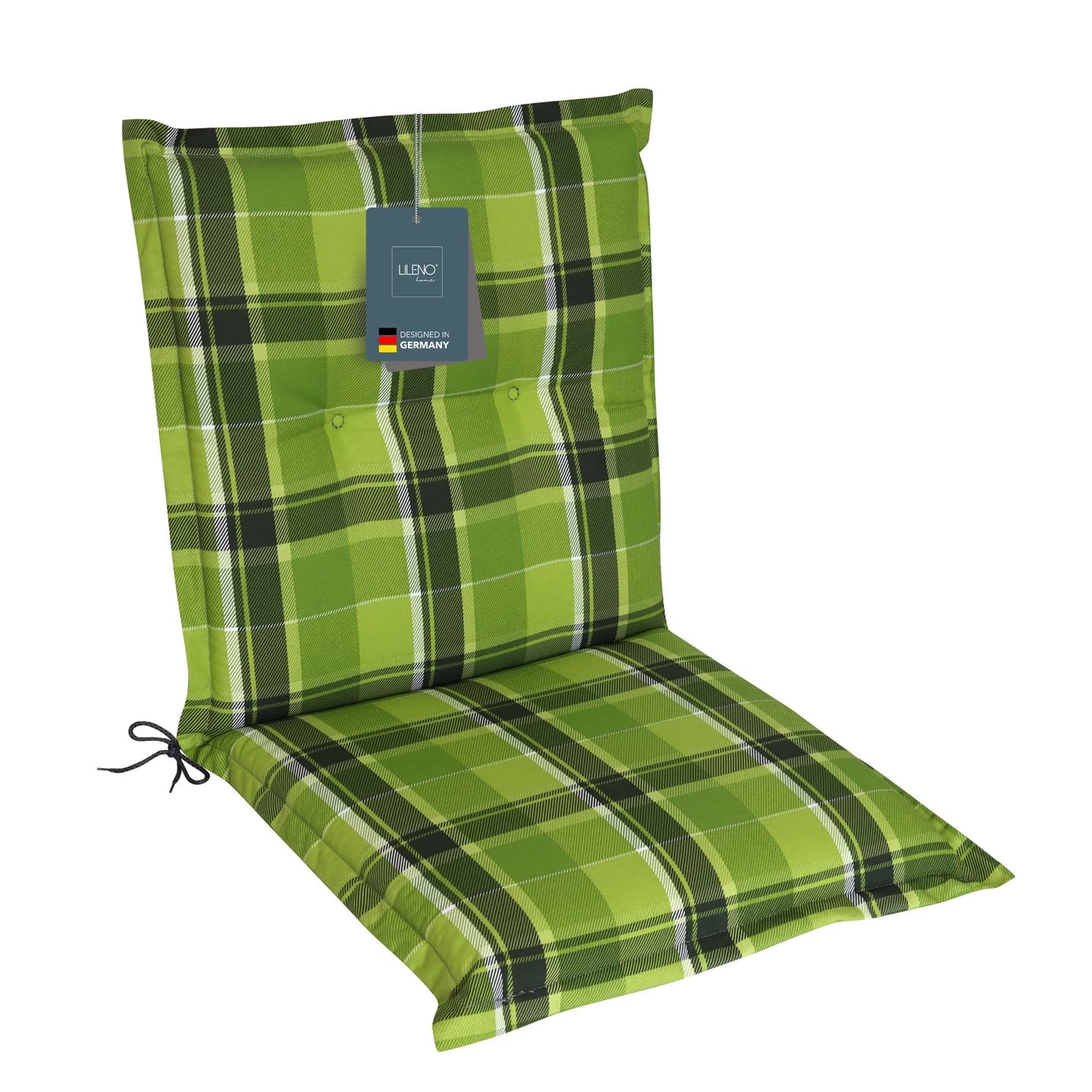 Polsterauflage Niedriglehner 1er Set, bequeme Sitzauflage für Gartenstühle, Stuhlkissen