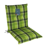 Polsterauflage Niedriglehner 1er Set, bequeme Sitzauflage für Gartenstühle, Stuhlkissen