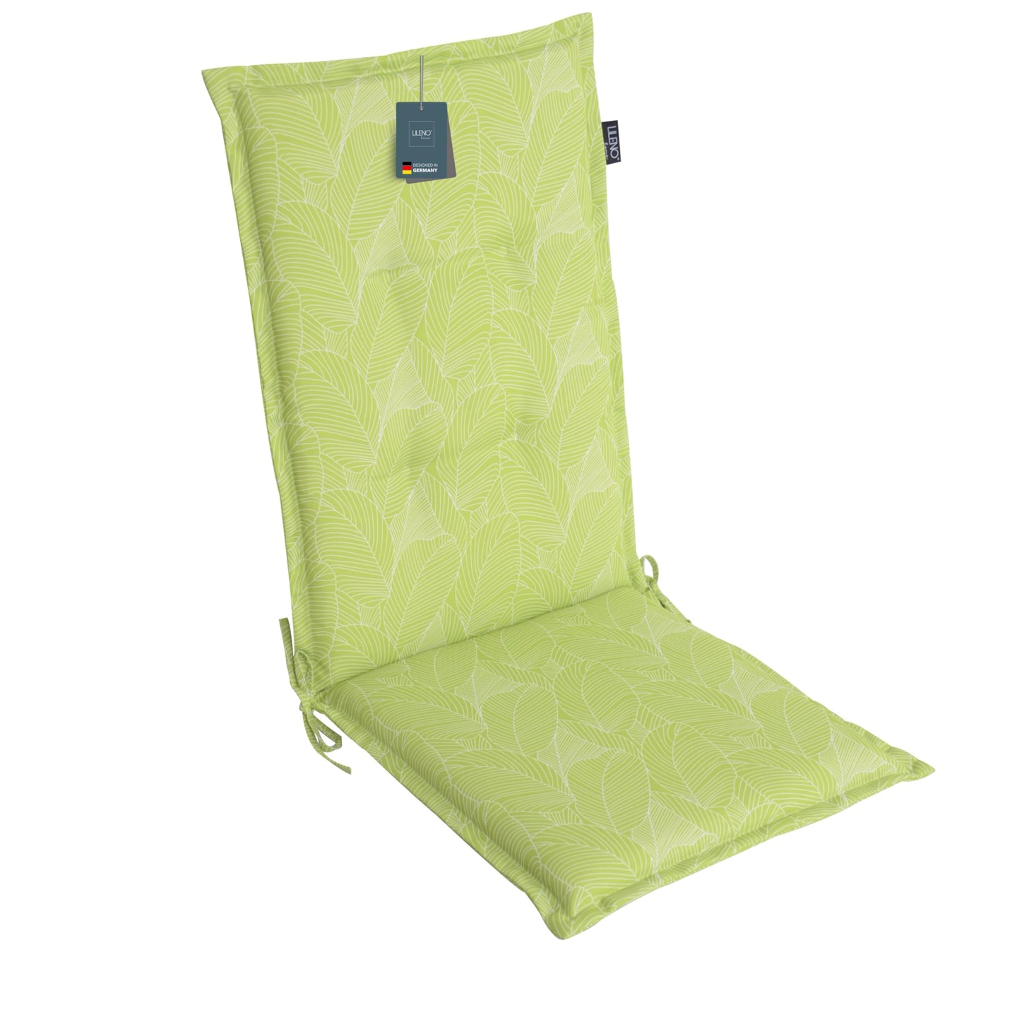 Hochlehnerauflage Gartenstuhl Auflage 1er Set FLORENCE, bequeme Sitzauflage für Gartenmöbel, Stuhlkissen