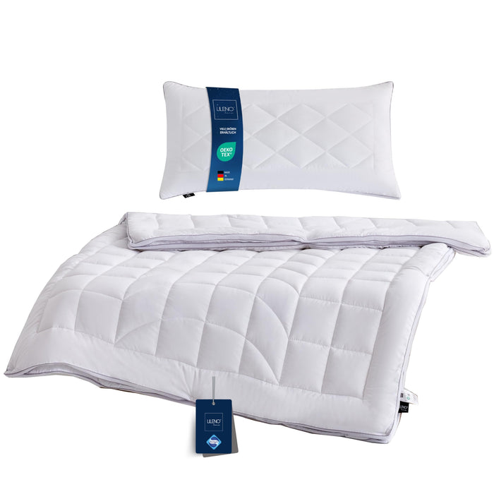 Premium Winterdecke mit CoolComfort Klimanetz - in verschiedenen Größen und optional mit Kissen