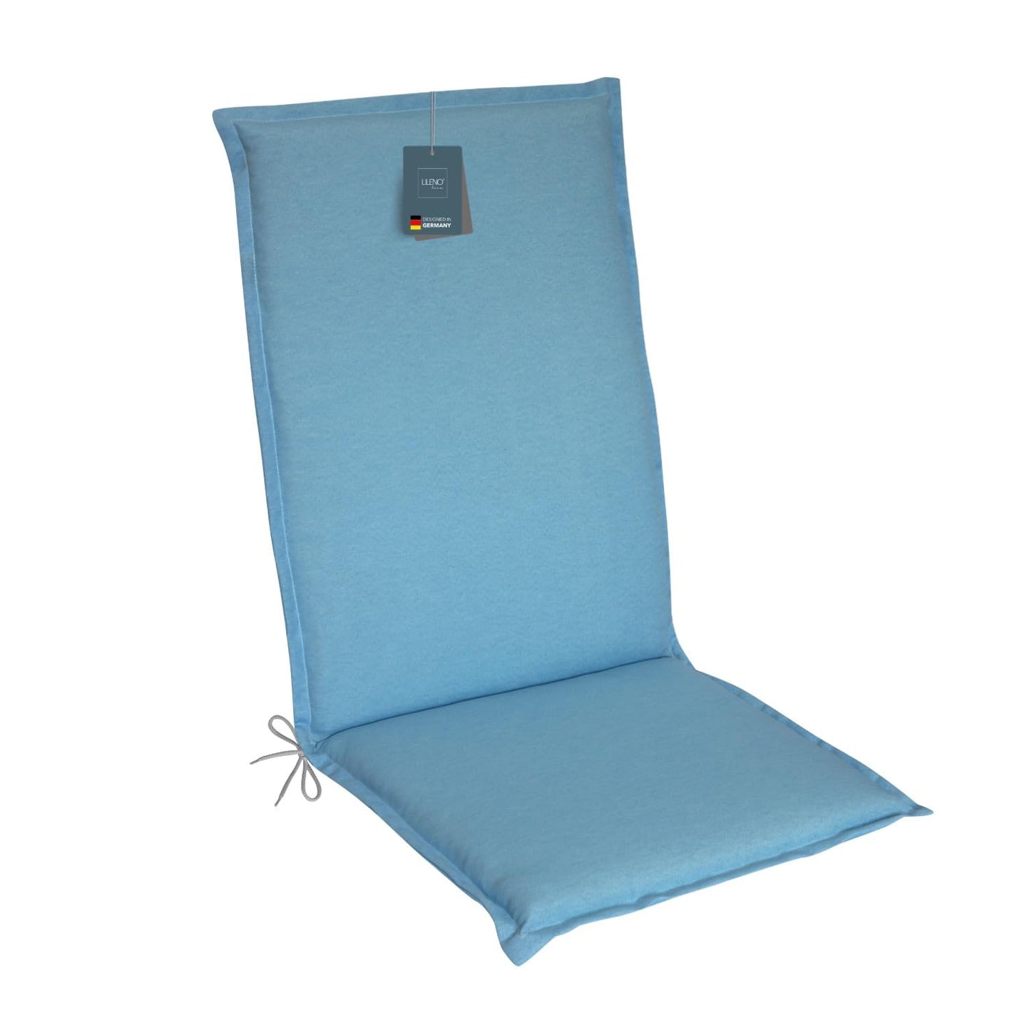 Hochlehnerauflage 1er Set MALTA - Gartenstuhl Auflage, bequeme Sitzauflage für Gartenmöbel, Stuhlkissen