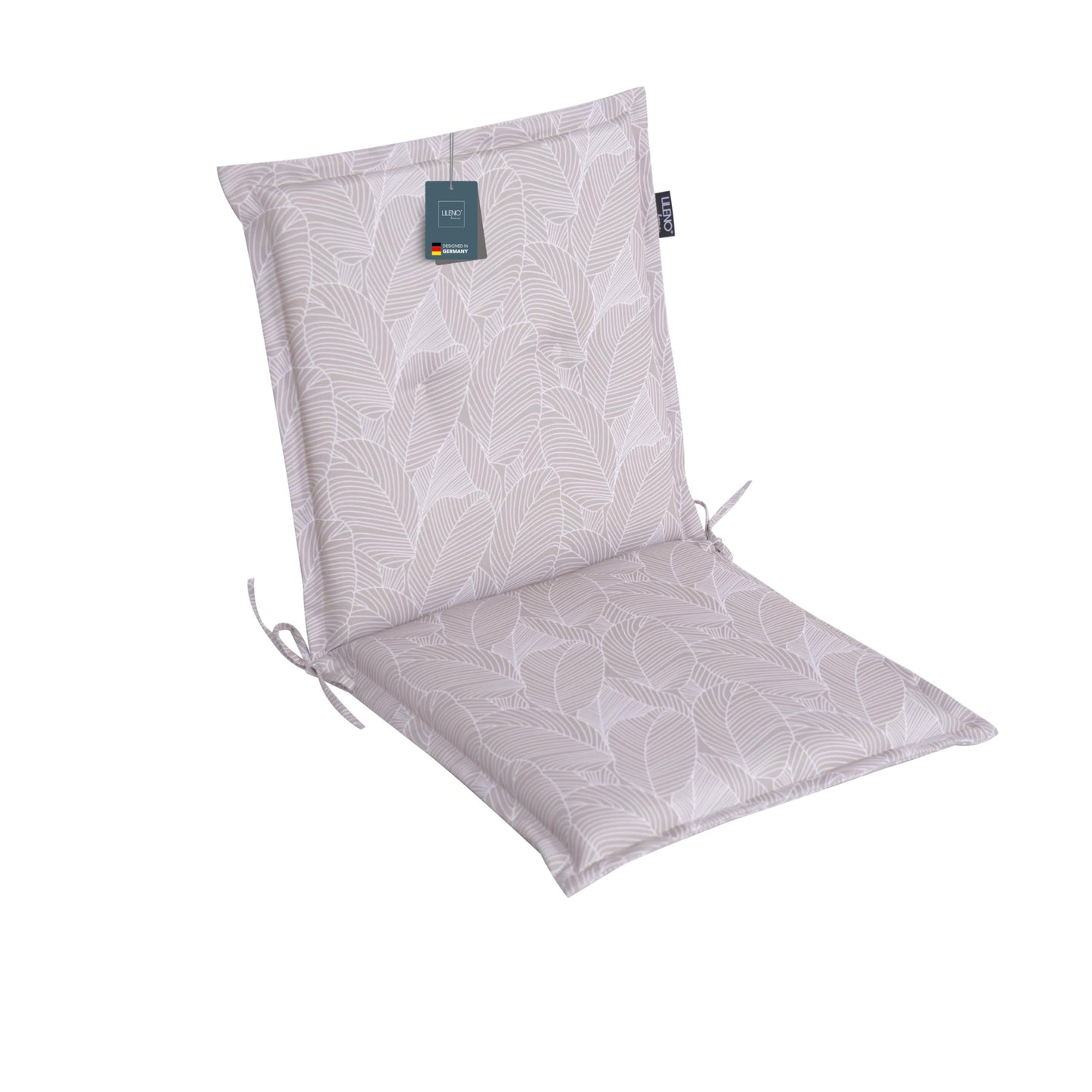 Polsterauflage Niedriglehner 1er Set, bequeme Sitzauflage für Gartenstühle, Stuhlkissen