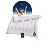Premium Ganzjahresdecke mit Golden Elegance Baumwolle - Bettdecken Set in verschiedenen Größen