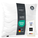 Kopfkissen 1er Set - gestepptes Kissen in verschiedenen Größen - Made in Germany
