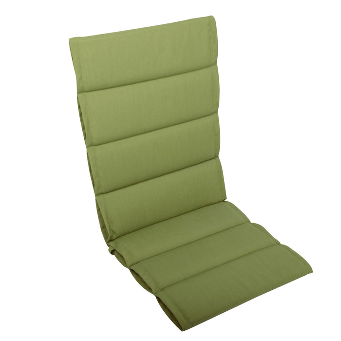 Hochlehnerauflage 1er Set ALUTEX bequeme Sitzauflage für Gartenmöbel, Stuhlkissen für Klappstühle