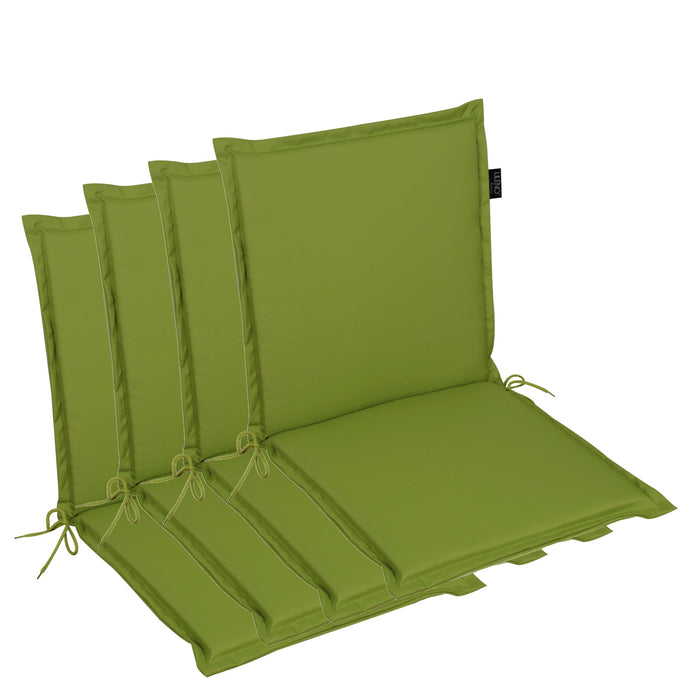 Niedriglehnerauflage MIAMI - Gartenstuhl Auflage, bequeme Sitzauflage für Gartenmöbel, Stuhlkissen