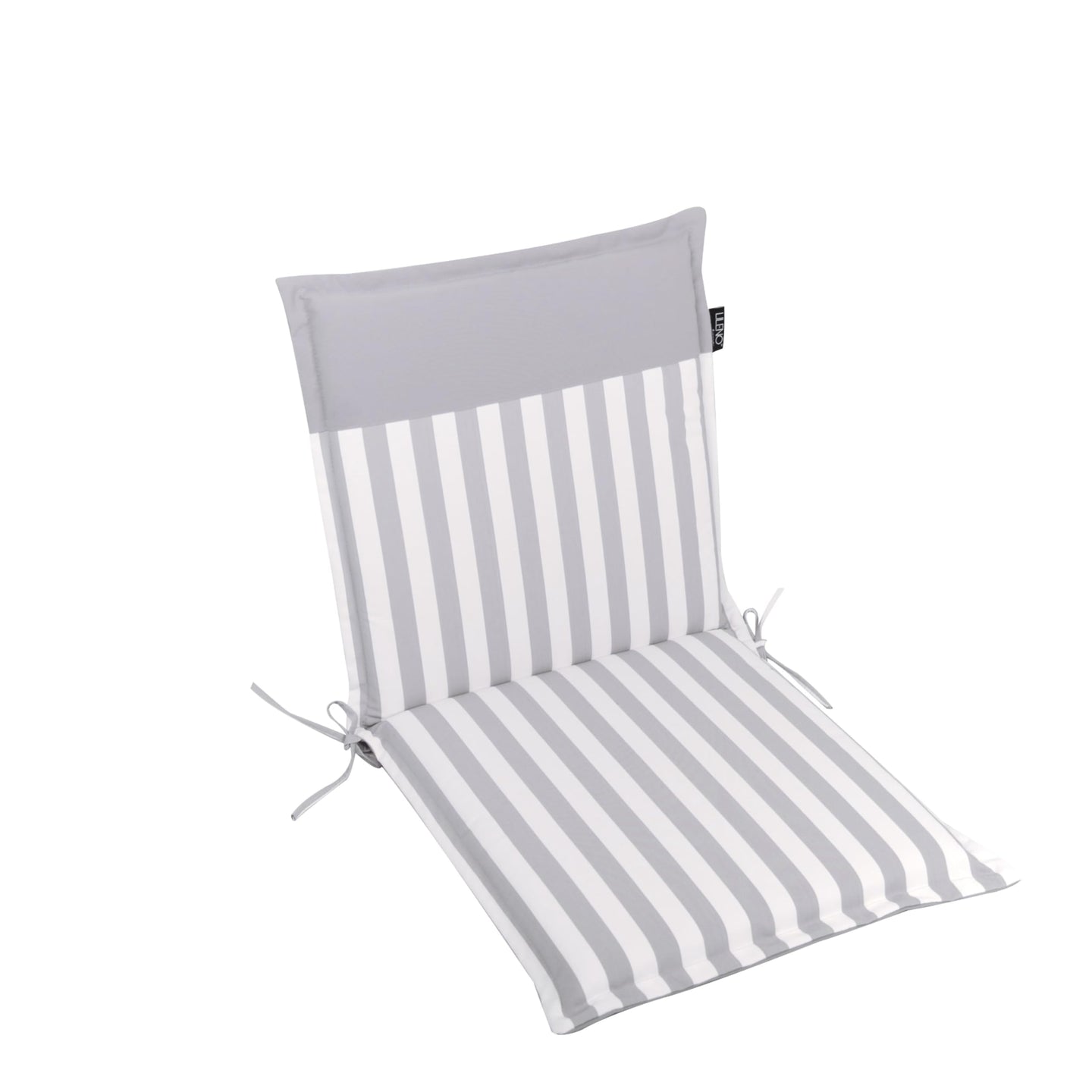 Niedriglehnerauflage 1er Set MALTA - Gartenstuhl Auflage, bequeme Sitzauflage für Gartenmöbel, Stuhlkissen