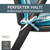 Liegenauflage MALTA perfekt für Strandliege, Sonnenliege Auflage, Gartenliege Auflage