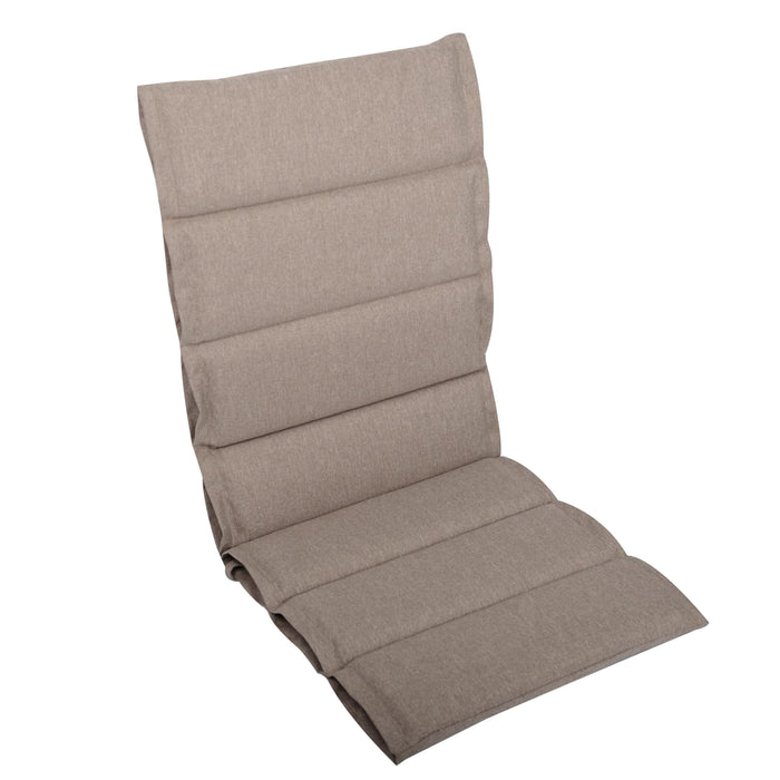 Hochlehnerauflage 1er Set ALUTEX bequeme Sitzauflage für Gartenmöbel, Stuhlkissen für Klappstühle